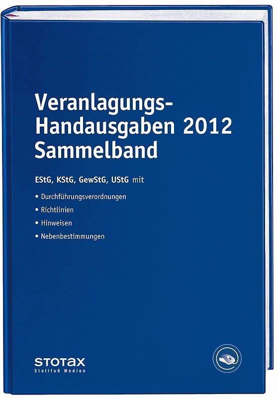 Veranlagungs-Handausgaben 2012 Sammelband