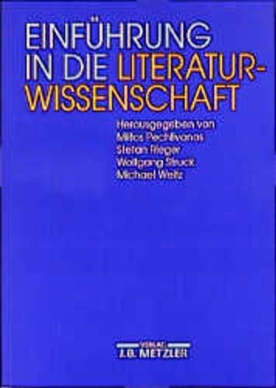 Einführung in die Literaturwissenschaft