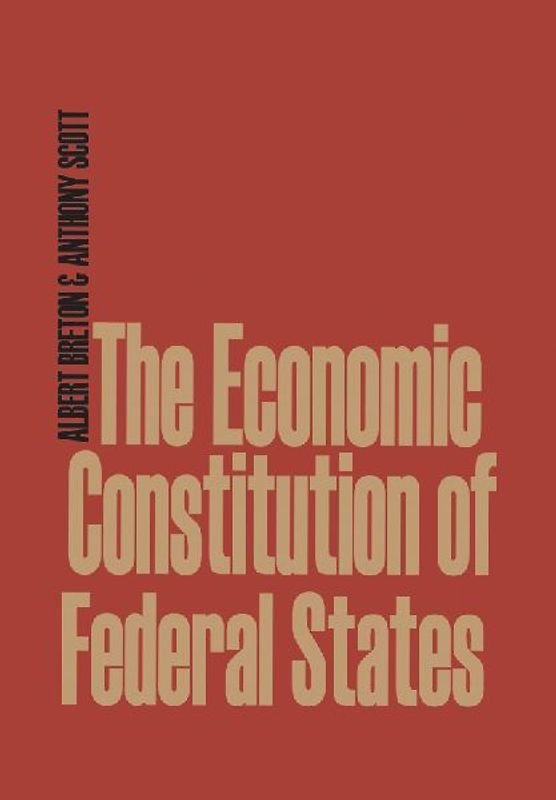 The Economic Constitution of Federal States