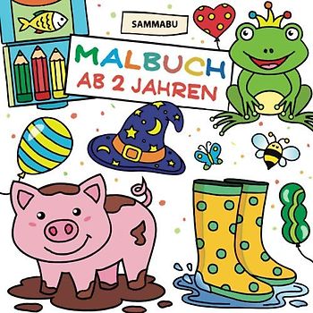 Malbuch ab 2 Jahren