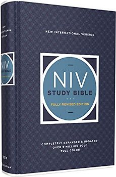 NIV Study Bible, Fully Revised Edition, Hardcover, Red Letter, Comfort Print: New International Version, Study Bible