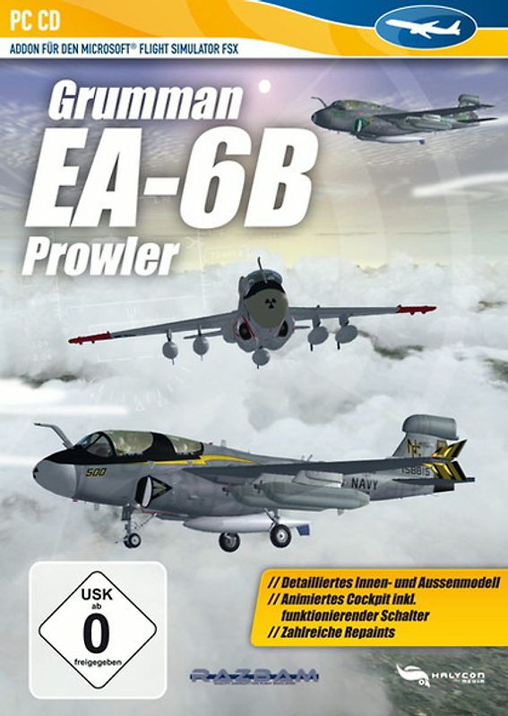 FSX AddOn: Gruman EA-6B Prowler PC Spiele