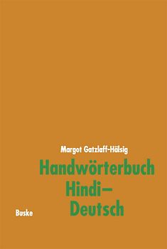 Handwörterbuch Hindi-Deutsch