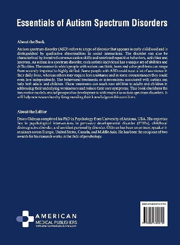 Essentials of Autism Spectrum Disorders