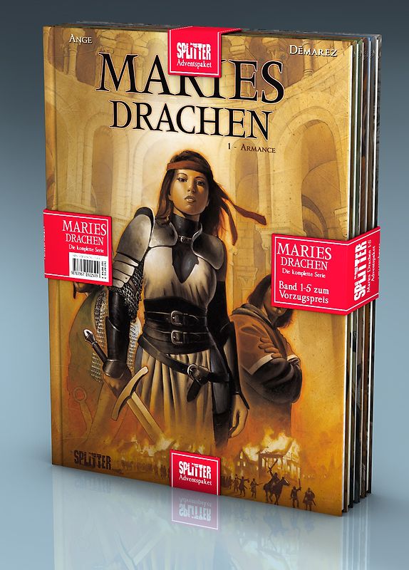 Maries Drachen Adventspaket: Band 1 - 5 zum Sonderpreis
