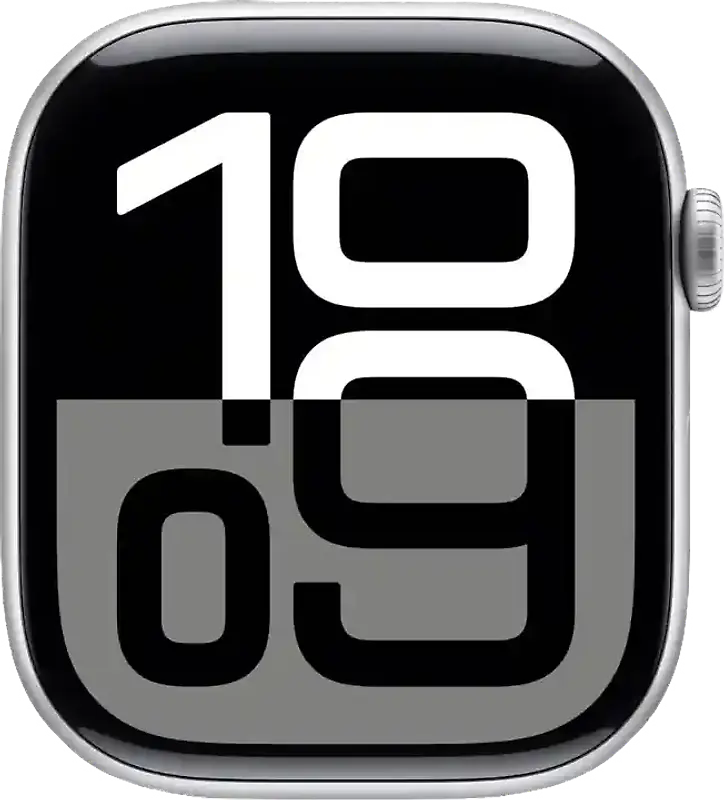 Apple Watch Series 10 46 mm Boîtier aluminium argent [Wi-Fi]