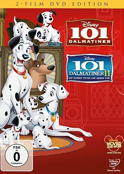 101 Dalmatiner - Teil 1 und 2 [2 DVDs] DVD