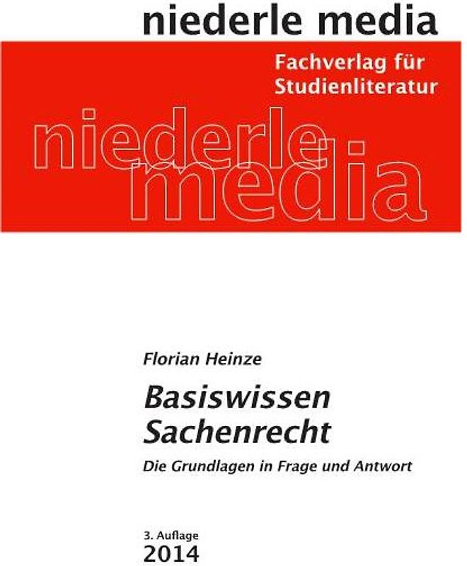 Basiswissen Sachenrecht - 2023