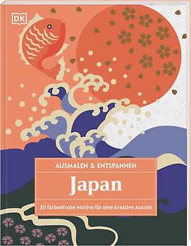 Ausmalen & Entspannen. Japan