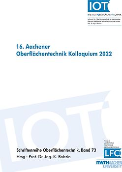 16. Aachener Oberflächentechnik Kolloquium