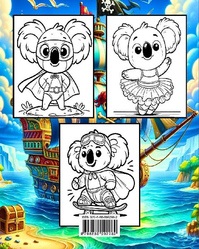 Libro da Colorare di Koala