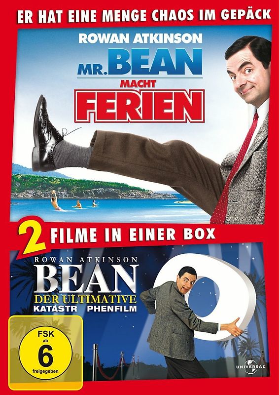 Doppelpack: Bean - Der ultimative Katastrophenfilm/Mr. Bean macht Ferien 20th Anniversary DVD