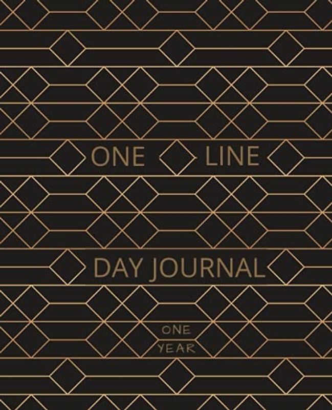 One Line A Day Journal One Year: Memory book for daily reflections journal
