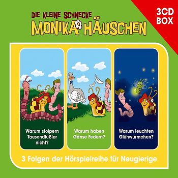 Die kleine Schnecke Monika Häuschen - 3-CD Hörspielbox Vol. 1