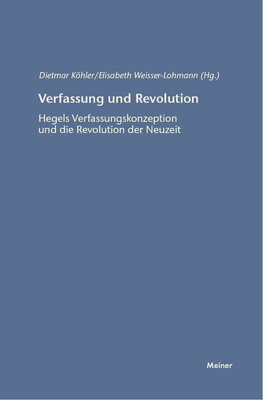 Verfassung und Revolution