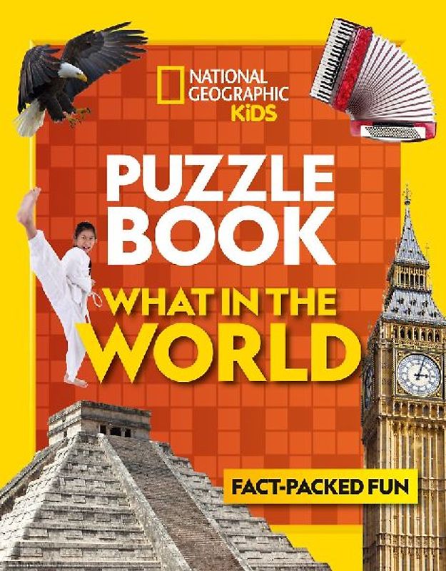 Puzzle Book What in the World