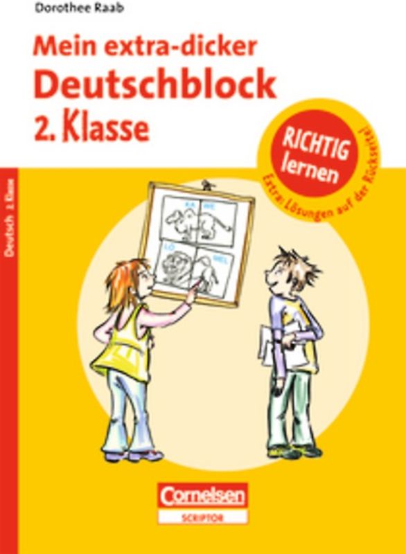 Dorothee Raab - Richtig lernen / 2. Schuljahr - Mein extra-dicker Deutschblock