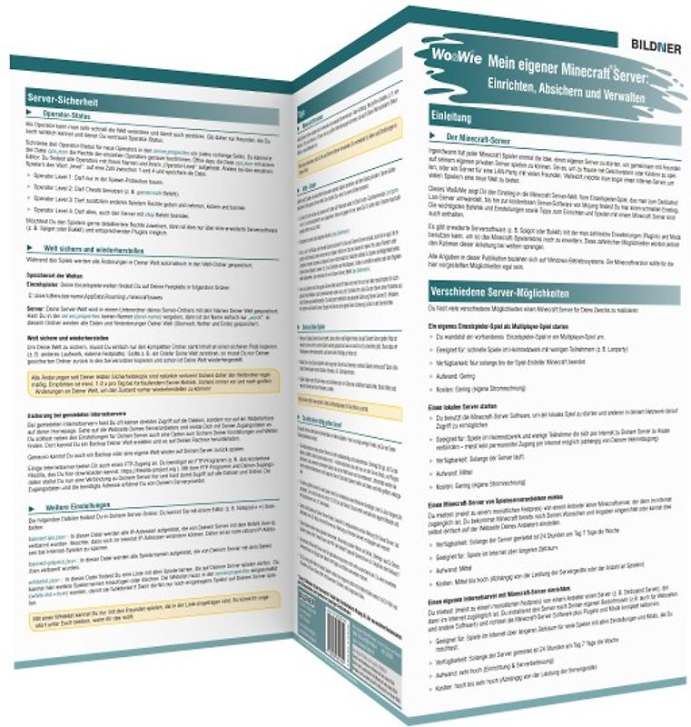 Mein eigener Minecraft Server