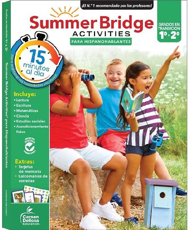 Summer Bridge Activities Spanish 1-2, Grades 1 - 2