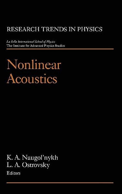 Nonlinear Acoustics