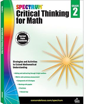 Spectrum Critical Thinking for Math, Grade 2: Volume 15