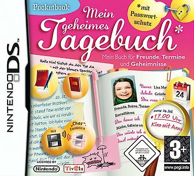 Pocketbook: Mein geheimes Tagebuch Nintendo DS
