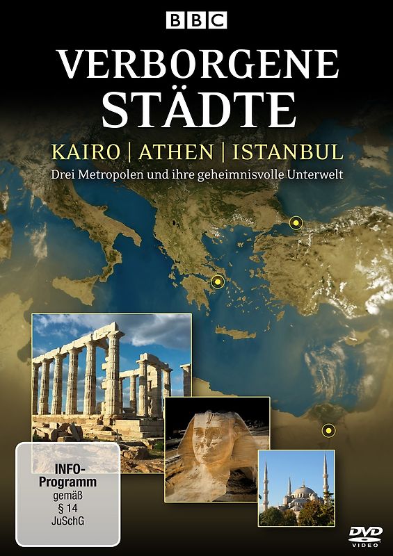 Verborgene Städte - Kairo / Athen / Istanbul DVD