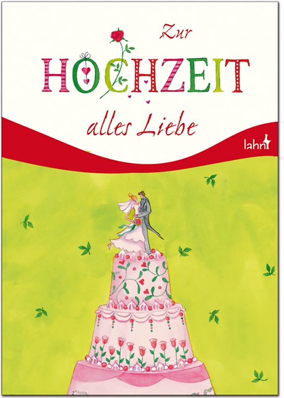 Zur Hochzeit alles Liebe