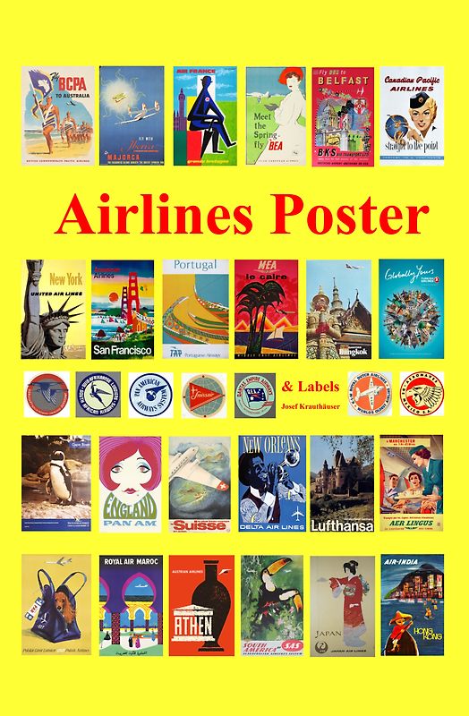 Airline Posters & Labels
