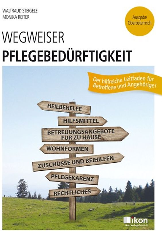 Wegweiser Pflegebedürftigkeit OÖ 5er Display