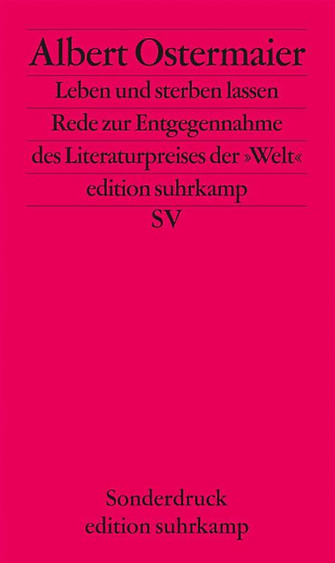 Leben und sterben lassen