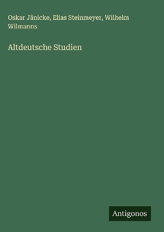 Altdeutsche Studien