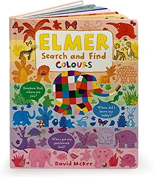 Elmer Search and Find Colours