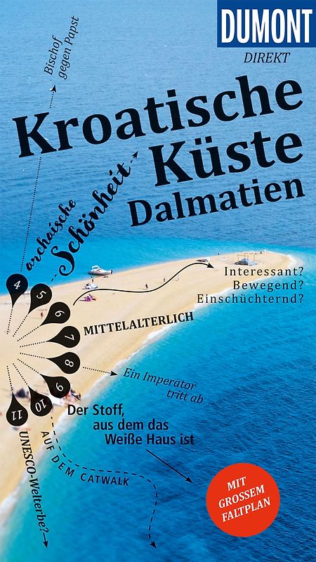 DUMONT direkt Reiseführer Kroatische Küste Dalmatien
