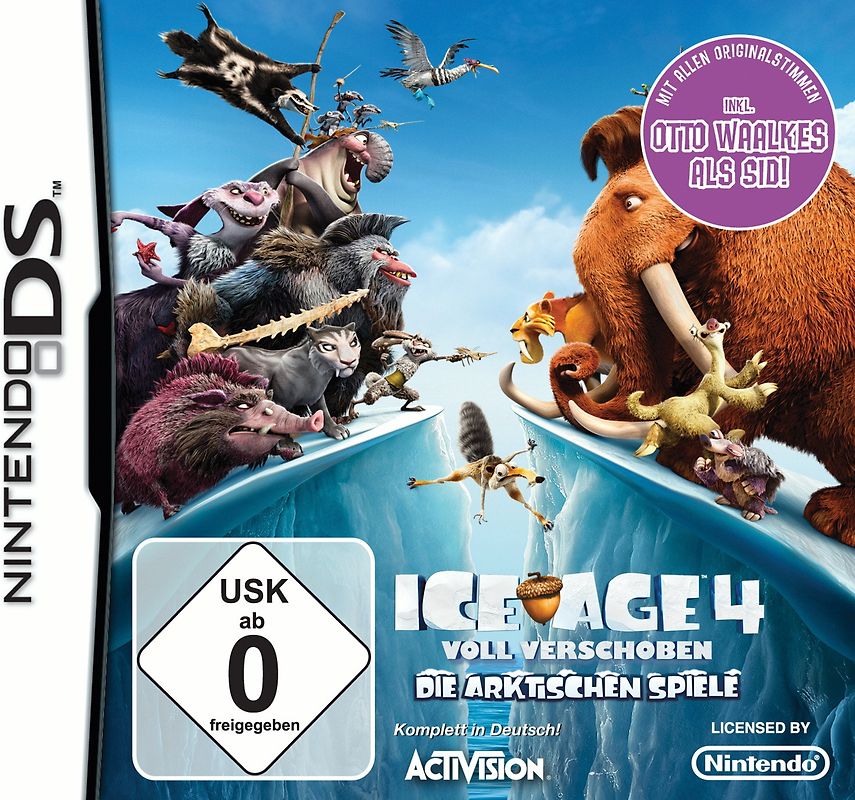 Ice Age 4: Voll Verschoben Nintendo DS
