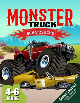 Spannende Auto-Monstertruck-Schatzsuche Kindergeburtstag 4-6 Jahre: Mit riesigen Rädern und bulligen Karosserien gewinnt ihr dieses Schnitzeljagd-Rennen. Kreative Spiele & Rätsel! (Bravo Schatzsuche)
