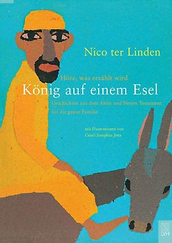 König auf einem Esel