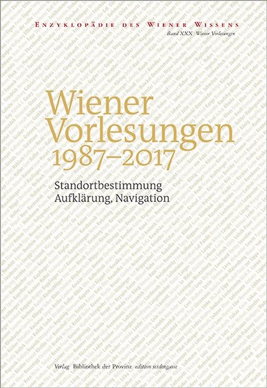Wiener Vorlesungen 1987–2017