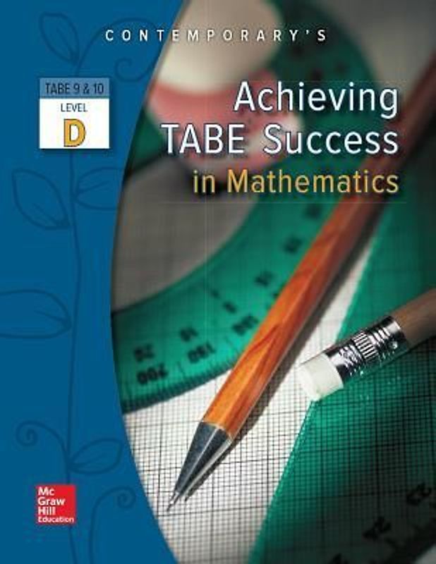 Achieving Tabe Success in Mathematics, Level D Workbook