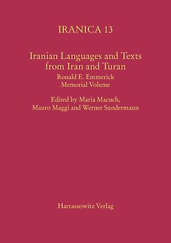 Iranian Languages and Texts from Iran and Turan