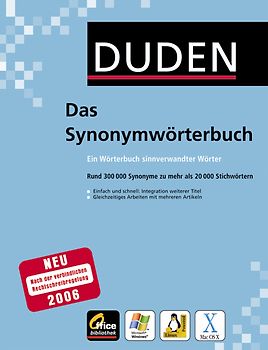DUDEN: Das Synonymwörterbuch MacOS