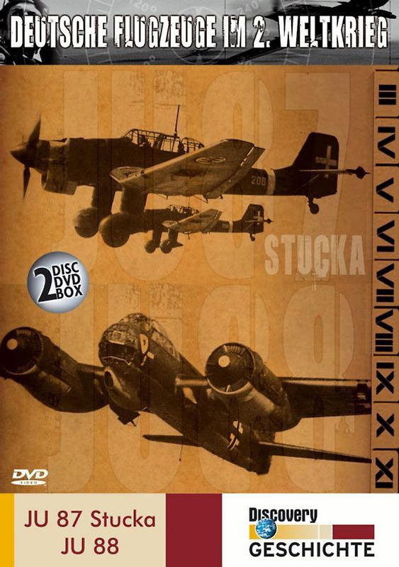 JU 87 Stucka/JU 88 - Deutsche Flugzeuge im 2. Weltkrieg DVD