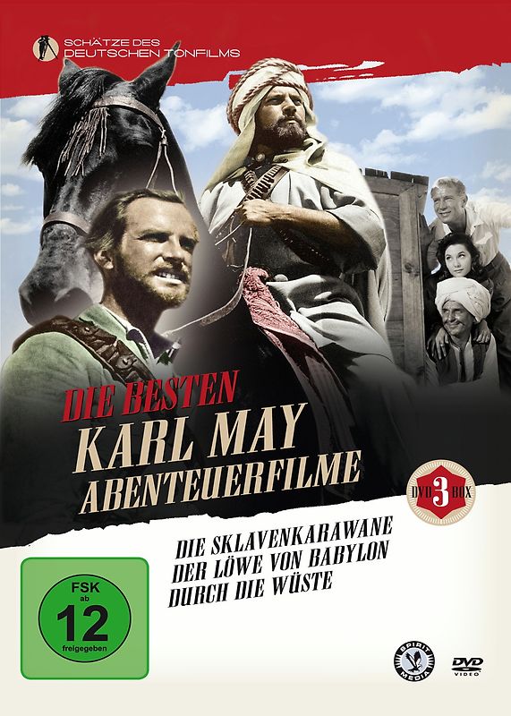 Die besten Karl May Abenteuerfilme [3 DVDs] DVD