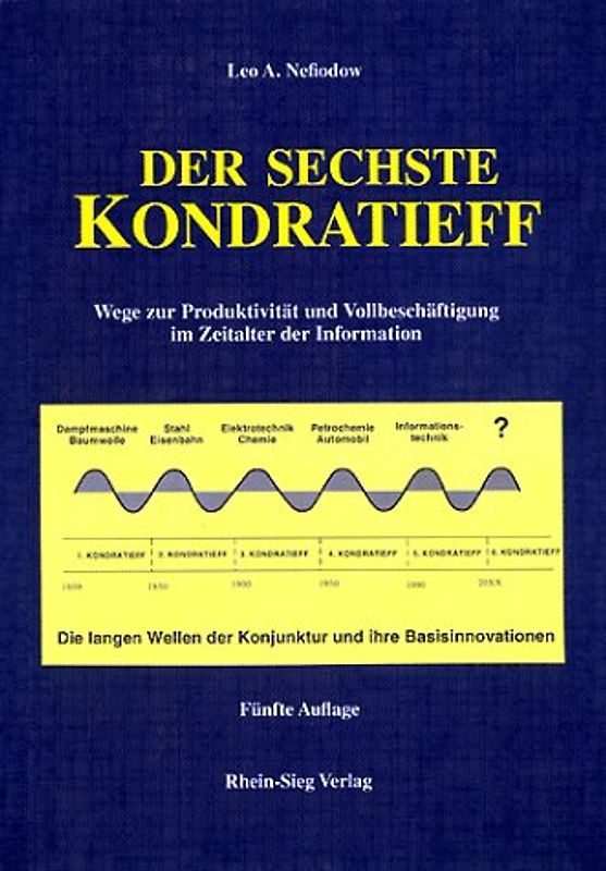 Der sechste Kondratieff. Wege zur Produktivität und Vollbeschäftigung im Zeitalter der Information. Die langen Wellen der Konjunktur und ihre Basisinnovation