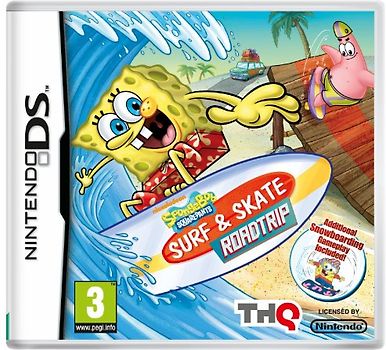 Sponge Bob Surf & Skate Roadtrip [inkl. zusätzlichem Snowboard-Spiel, Internationale Version] Nintendo DS