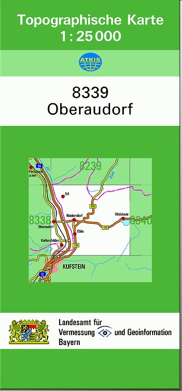 TK25 8339 Oberaudorf