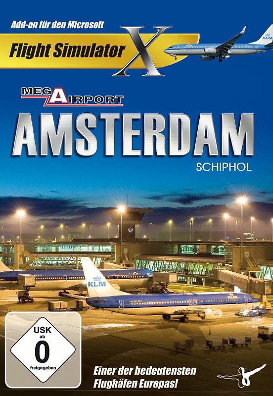 FSX AddOn: Mega Airport Amsterdam PC Spiele