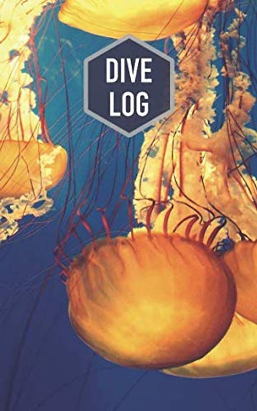 Dive Log: Logbook for 100 Dives / Cover: Jellyfish