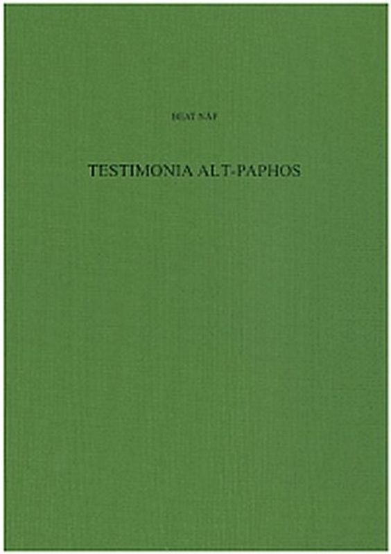 Testimonia Alt-Paphos