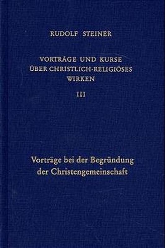 Vorträge und Kurse über christlich-religiöses Wirken III